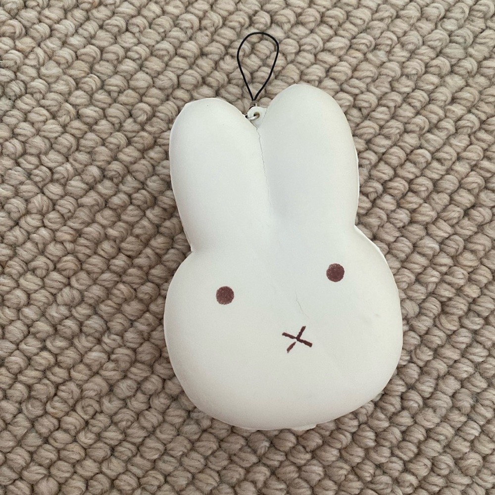 Miffy squishy macaron cookie pink filling